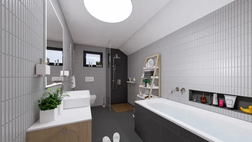 Prodej rodinného domu, Zlín - Mladcová, Nadhumení, 92 m2