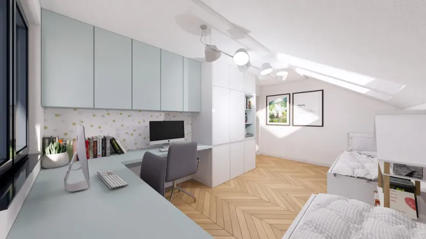 Prodej rodinného domu, Zlín - Mladcová, Nadhumení, 92 m2