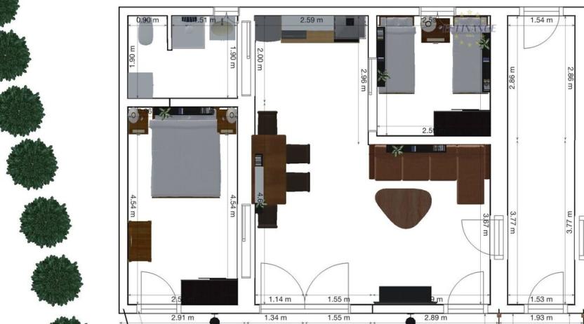 Pronájem rodinného domu, Kralupy nad Vltavou, Na Skalách, 60 m2