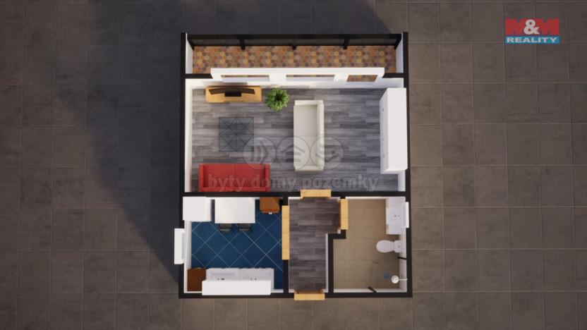 Prodej bytu 1+1, Dolní Poustevna, Vilémovská, 31 m2