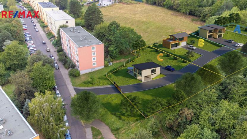 Prodej pozemku pro bydlení, Ústí nad Labem, šumavská, 4621 m2