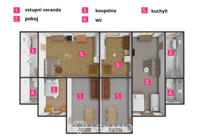 Prodej chaty, Starý Petřín - Jazovice, 82 m2