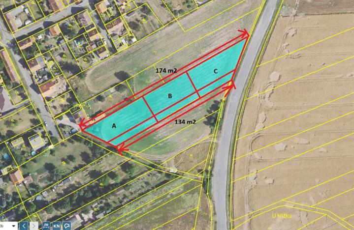 Prodej pozemku pro bydlení, Krupá, 4110 m2