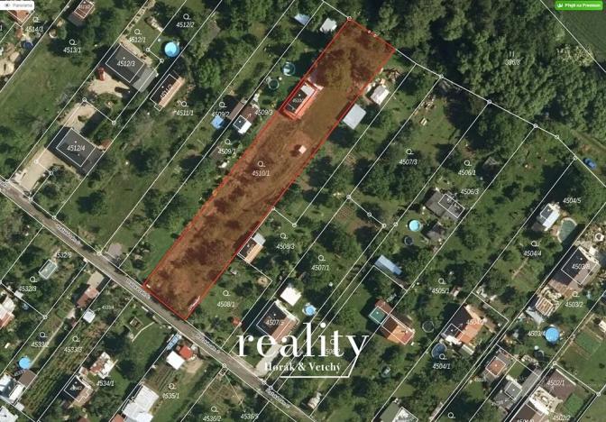 Prodej zahrady, Znojmo, Pražská zahr. C, 1985 m2