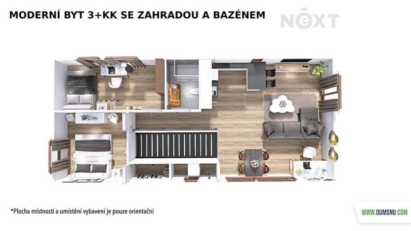 Prodej bytu 3+kk, Nový Malín, 95 m2