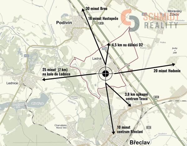 Prodej domu na klíč, Ladná, Palašovská, 58 m2