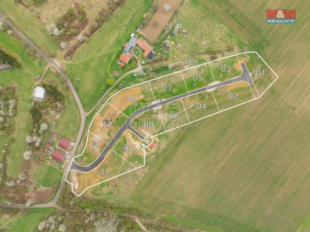 Prodej pozemku pro bydlení, Řehlovice - Habří, 1158 m2