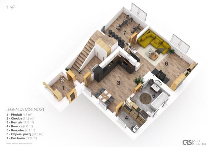 Prodej rodinného domu, Kladno - Švermov, 28. října, 156 m2