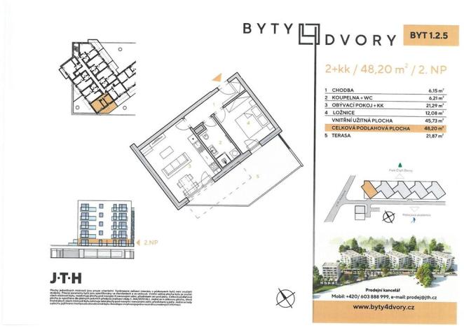 Prodej bytu 2+kk, České Budějovice, M. Horákové, 68 m2
