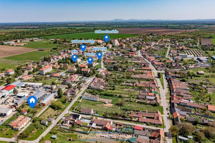 Prodej pozemku pro bydlení, Dyjákovice, 600 m2