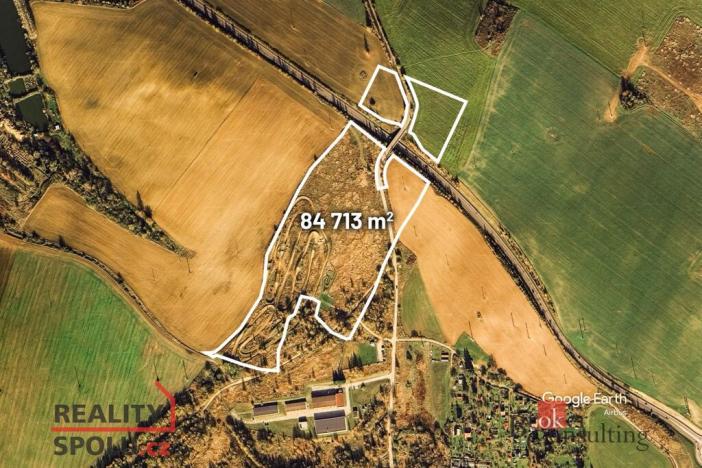 Prodej komerčního pozemku, Jihlava, 84713 m2