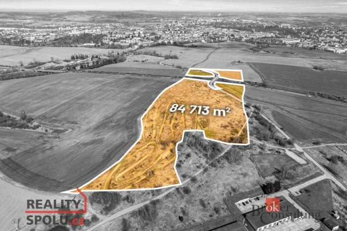Prodej komerčního pozemku, Jihlava, 84713 m2