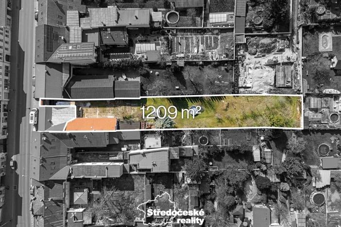 Prodej pozemku pro bydlení, Čelákovice, Masarykova, 1209 m2