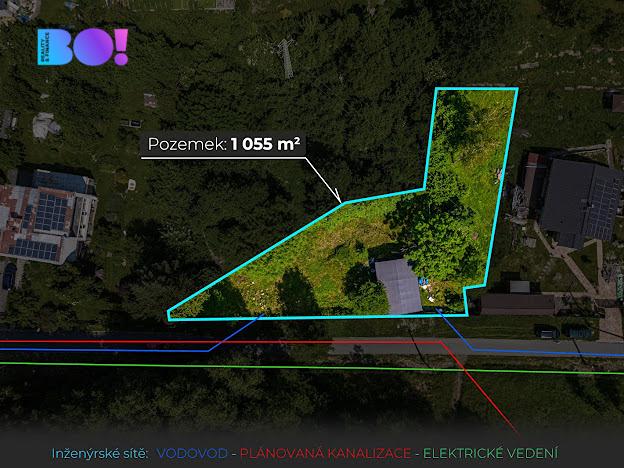 Prodej pozemku pro bydlení, Ostrava, Obecní, 1055 m2