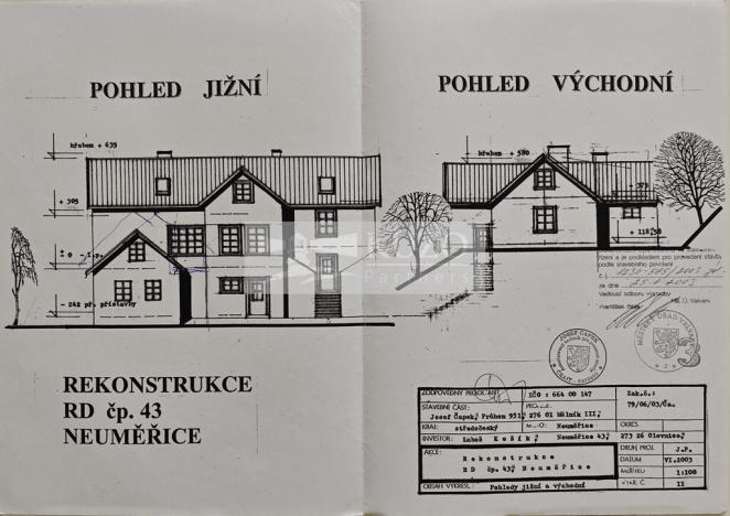 Prodej rodinného domu, Neuměřice, 220 m2
