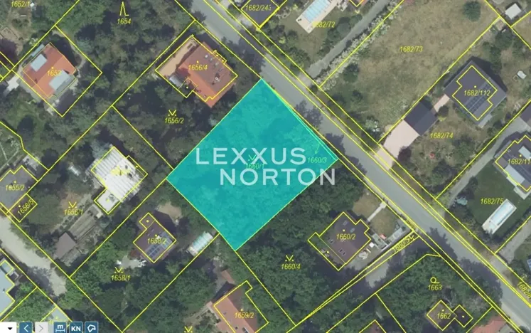 Prodej pozemku pro bydlení, Černošice, Slunečná, 1282 m2