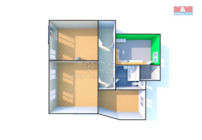 Prodej bytu 3+1, Děčín - Děčín IV-Podmokly, Jungmannova, 120 m2