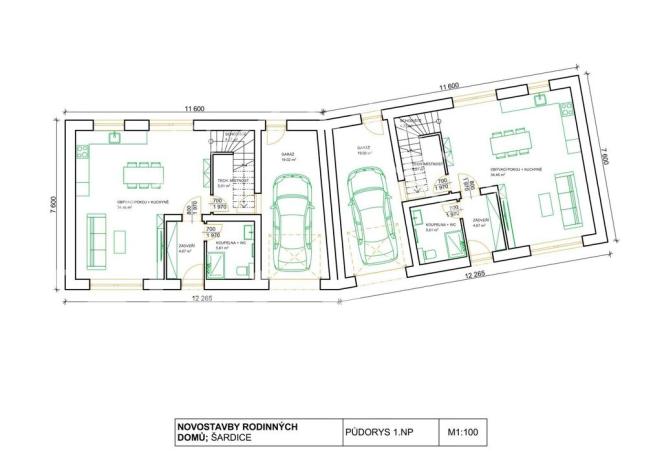 Prodej domu na klíč, Šardice, 180 m2