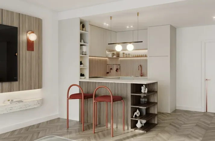 Prodej bytu 1+kk, Dubaj, Spojené arabské emiráty, 39 m2