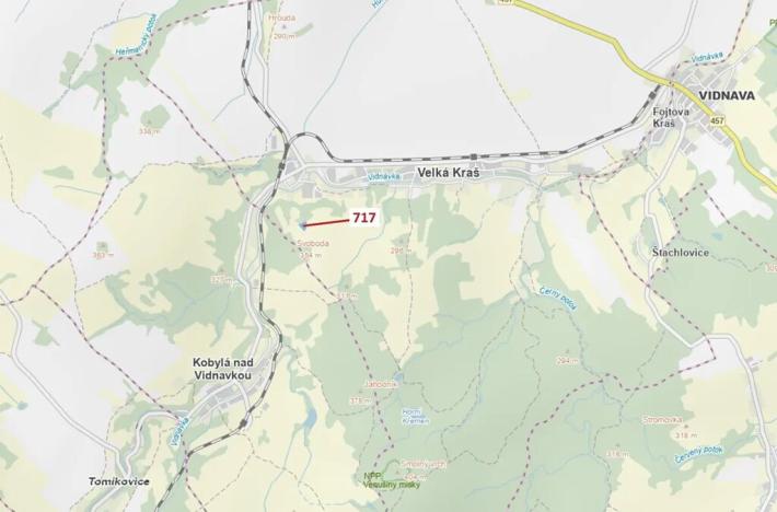 Dražba lesa, Velká Kraš, 4028 m2