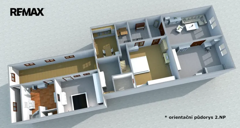 Prodej rodinného domu, Uničov, Masarykovo nám., 307 m2