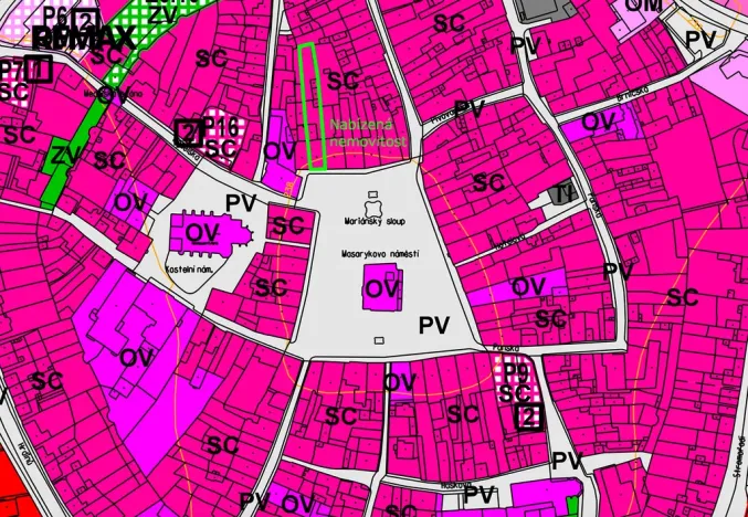 Prodej rodinného domu, Uničov, Masarykovo nám., 307 m2