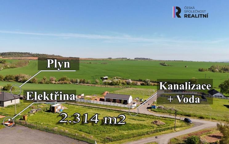 Prodej pozemku pro bydlení, Kryry, U Školky, 2314 m2