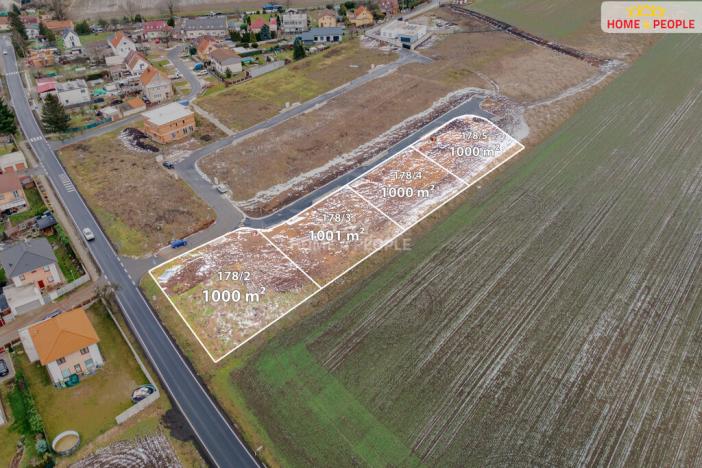 Prodej pozemku pro bydlení, Veleň, Západní, 1000 m2