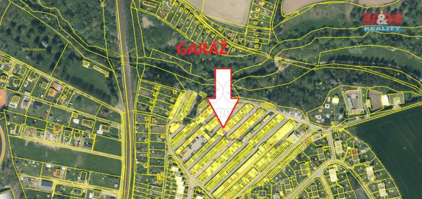 Prodej garáže, Sezimovo Ústí, 20 m2