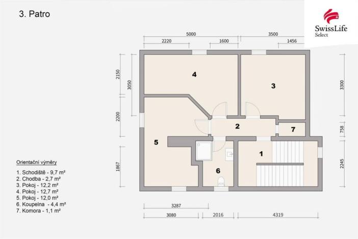 Prodej rodinného domu, Praha - Braník, Branická, 204 m2