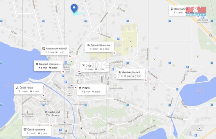 Prodej pozemku pro bydlení, Rožmitál pod Třemšínem, 1194 m2