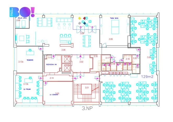 Pronájem kanceláře, Chrudim - Chrudim IV, Průmyslová, 510 m2