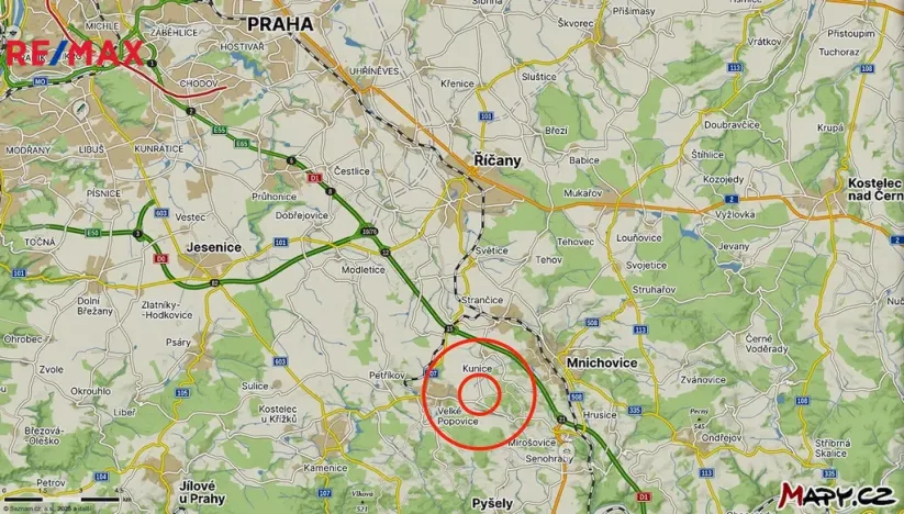 Prodej pozemku pro bydlení, Kunice, 54450 m2