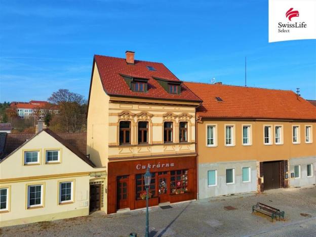 Prodej obchodního prostoru, Vlašim, Žižkovo nám., 490 m2