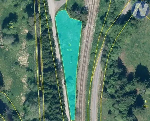 Prodej pozemku, Stožec, 945 m2