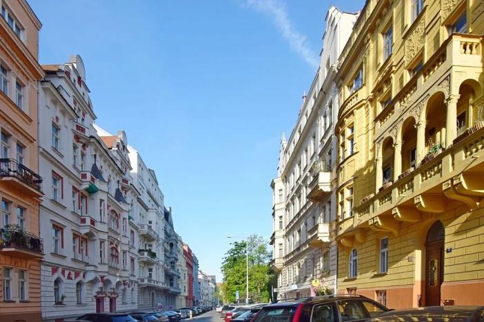 Pronájem bytu 4+kk, Praha - Vinohrady, Polská, 76 m2