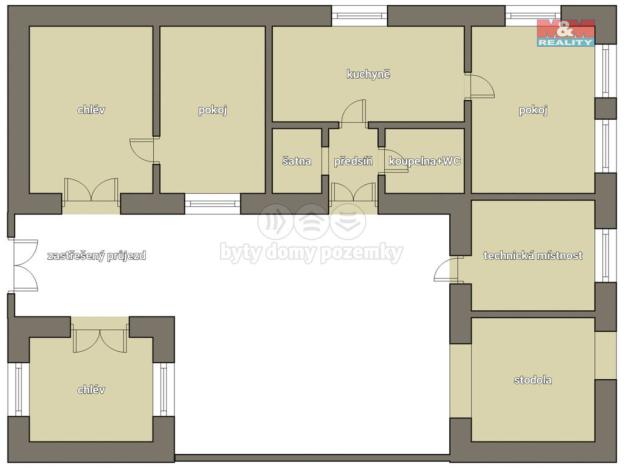 Prodej chalupy, Strmilov - Palupín, 73 m2