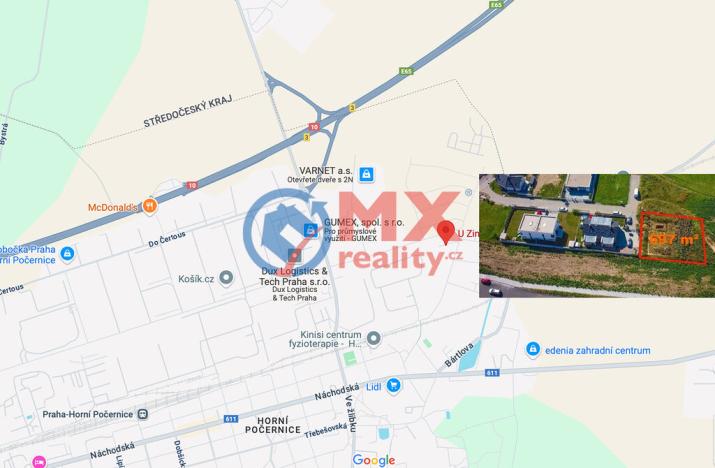 Prodej pozemku pro bydlení, Praha - Horní Počernice, 697 m2