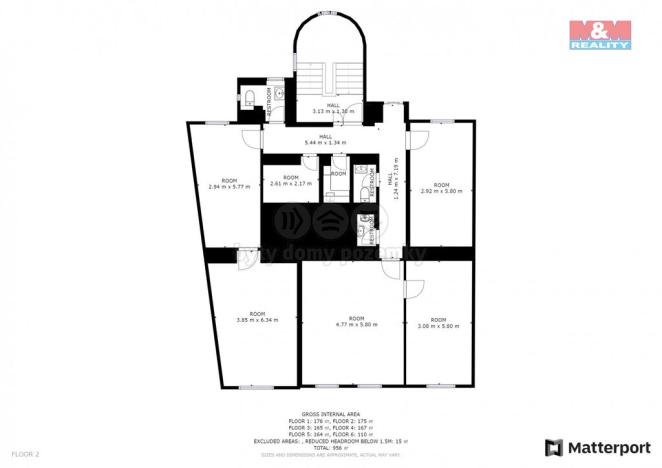 Pronájem kanceláře, Plzeň, Hálkova, 786 m2