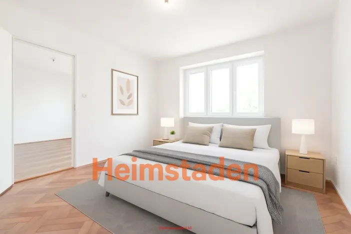 Pronájem bytu 2+1, Karviná - Nové Město, nám. Budovatelů, 53 m2