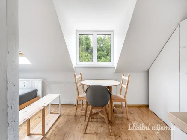 Pronájem bytu 1+kk, Praha - Smíchov, Holečkova, 35 m2