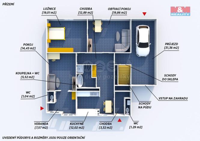Prodej rodinného domu, Dnešice, 97 m2