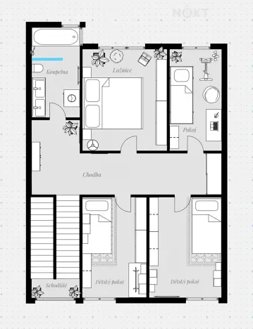 Prodej rodinného domu, Srubec, Vrbová, 144 m2