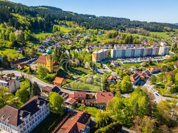 Prodej komerčního pozemku, Větřní, 1340 m2