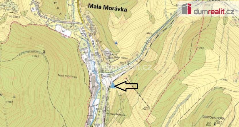 Prodej pozemku pro bydlení, Malá Morávka, 1718 m2