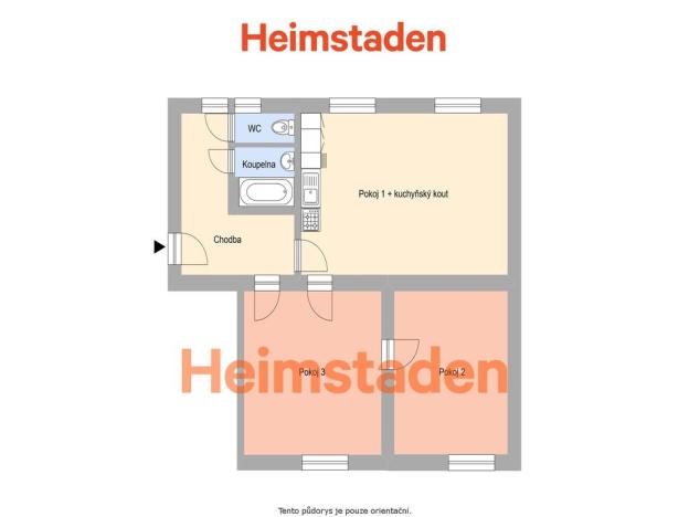 Pronájem bytu 3+kk, Havířov - Město, Hlavní třída, 69 m2