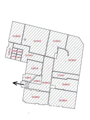 Pronájem kanceláře, Teplice, 252 m2