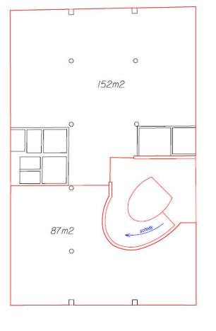 Pronájem kanceláře, Ústí nad Labem, 239 m2