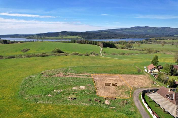 Prodej pozemku pro bydlení, Horní Planá, 957 m2