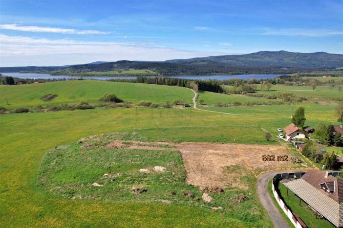 Prodej pozemku pro bydlení, Horní Planá, 882 m2